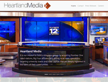 Tablet Screenshot of heartlandtv.com
